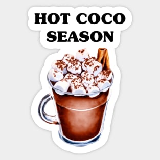 Hot Coco Season Sticker